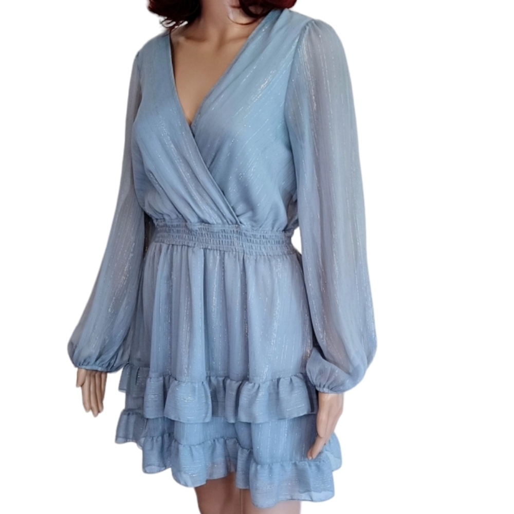 Alter'd State Ruffled Dress - Size Small - Picture 2 of 9